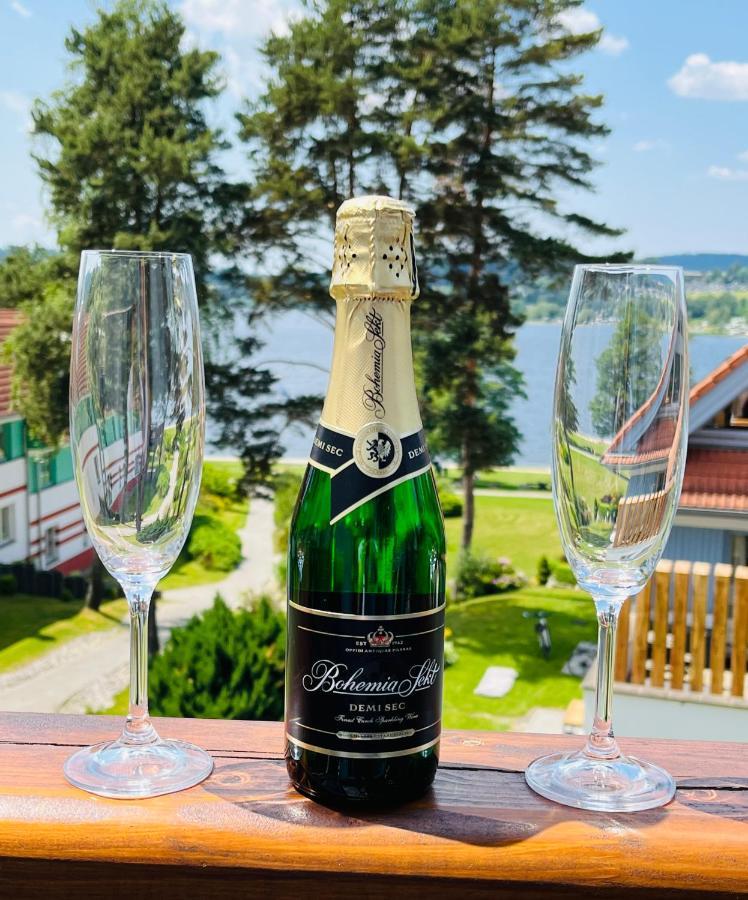 Lipno Beach Apartment Lipno nad Vltavou Bagian luar foto